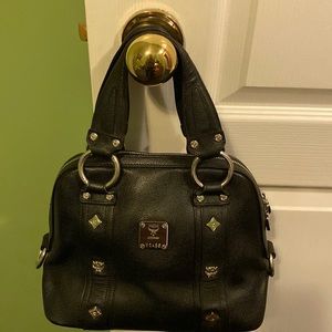 Black Mcm small handbag - authentic
